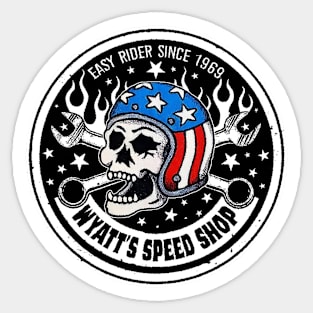 Wyatt's Speed Shop Sticker